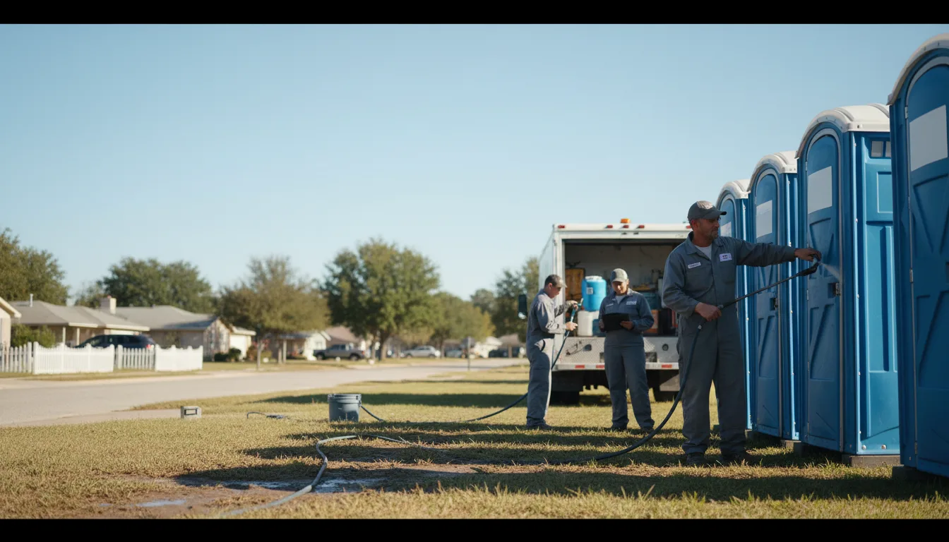 Long-Term Portable Toilet Rental in Mesquite, NM near me